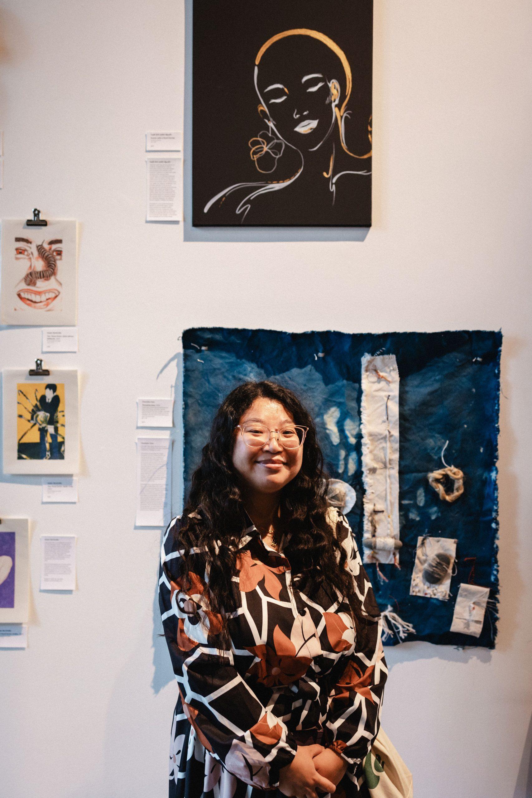 Artist Tuyết Ánh Judith Nguyễn (photo by Jamie Poh)