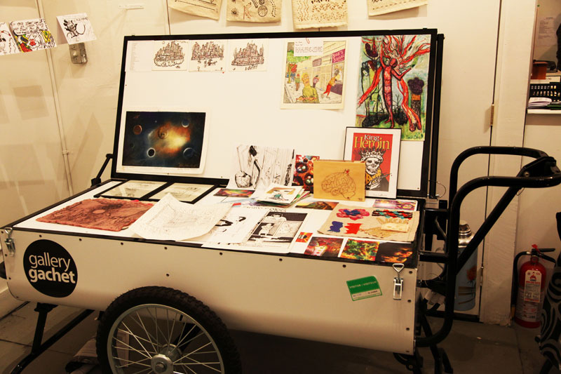 Art Cart (photo by Roma Ahi)
