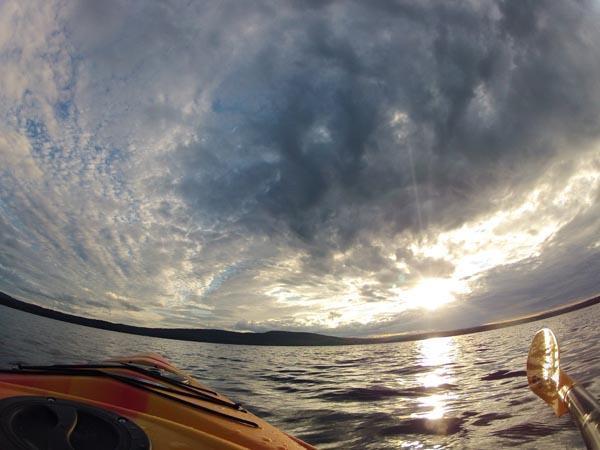 Late Afternoon Kayak by Rosemary Briggs, artist